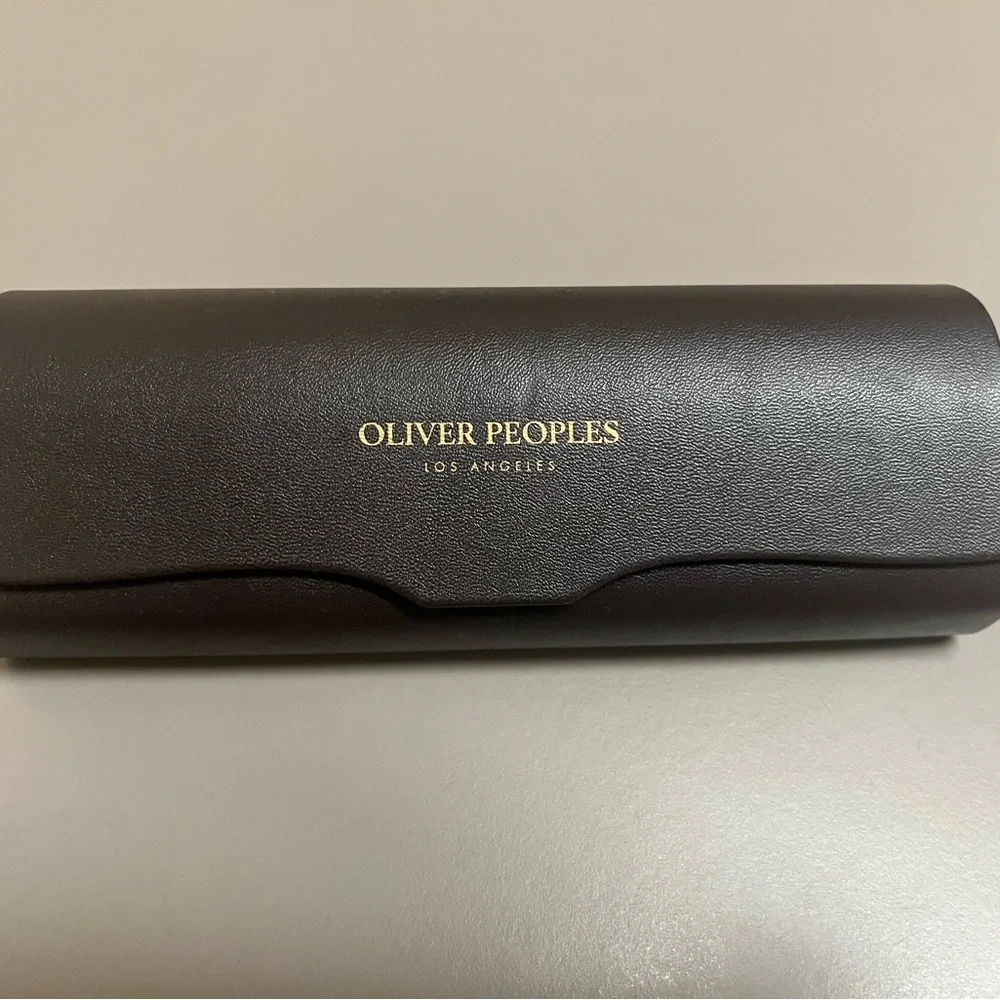 Oliver Peoples Red and Gold Sunglasses - Picture 12 of 13